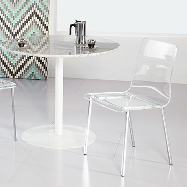 Stella Clear Acrylic Side Chair Home and Office